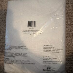 American Baby Company Waterproof Crib Mattress Protector | New Sealed